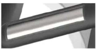 Life Fitness E5 Track Connect - MESURE DE LA FREQUENCY CARDIAQUE PAR CONTACT - 1