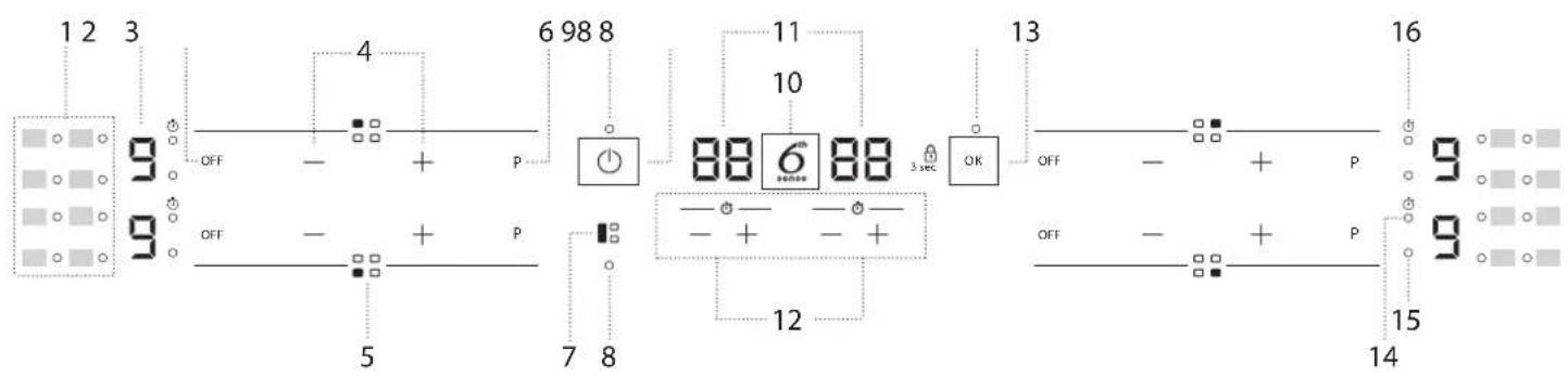 WHIRLPOOL WL B4560 NEW - PANEL STEROWANIA - 1