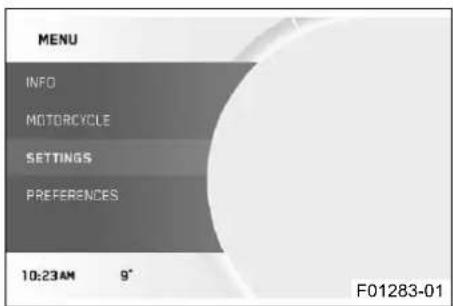 KTM 1290 Super Adventure S (2020) - Settings - 1
