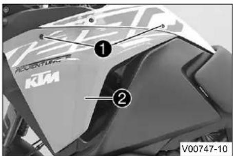KTM 1290 Super Adventure S (2020) - Aqaipeo n Iaivou kaumuatoc npoota - 1