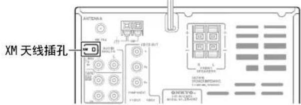 ONKYO DRUN7 - 安装 XM 天线 - 1
