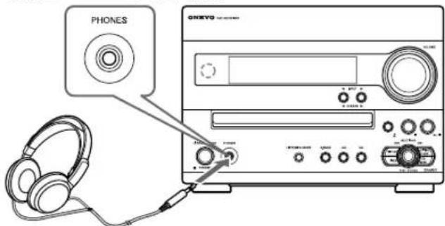 ONKYO DRUN7 - 使用头戴式耳机来收听 - 1