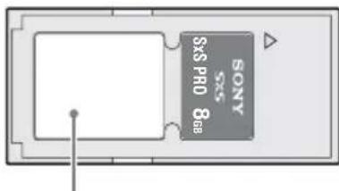 SONY PMW350L - Remarques sur l'utilisation des cartes mémoire SxS - 2