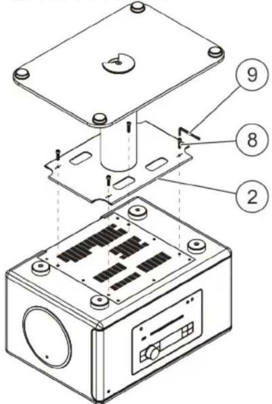 SONORO HIFI SO510 - Material damage due to incorrect attachment will result in material damage! - 5