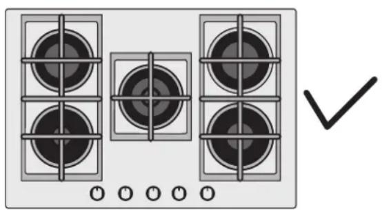 HOOVER HHOB 300 HVG6K3B - UTILIZACAO DA PLACA INSTRUÇOES PARA O UTILIZADOR - 1
