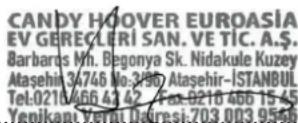 HOOVER HHOB 300 HVG6K3B - 1