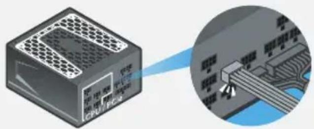SEASONIC S12III500 - Cables CPU et PCIe (Connecteur 8 broches) - 2