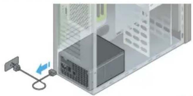 SEASONIC S12III500 - Remove your old PSU (power supply unit) - 1