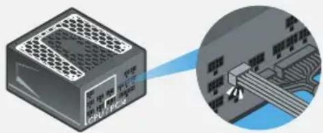 SEASONIC S12III500 - CPU and PCIe Cables (8-pin connectors) - 2