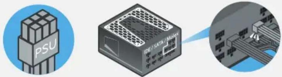 SEASONIC S12III500 - Peripheriekabel (6-polige Stecker) - 1