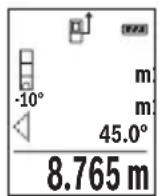 BOSCH GLM 500 Professional - b) Podwójny posredni pomiar wysokosci (zob. rys. C) - 1