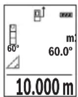 BOSCH GLM 500 Professional - c)KocBeHHoe H3MepeHne nnHbI (cm.pnc.D) - 1