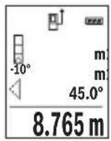 BOSCH GLM 500 Professional - b) Dvigubas netiesioginis aukšćio matavimas (žr. C pav.) - 1
