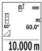 BOSCH GLM 500 Professional - c) Dolayli uzunluk olcumü (bkz.resim D) - 1