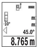 BOSCH GLM 500 Professional - b) Cift dolayli yukseklik olcumü (bkz.resim C) - 1