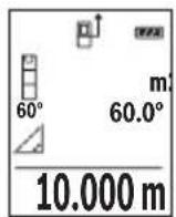BOSCH GLM 500 Professional - c) Medico indireta de comprimentos (ver figura D) - 1