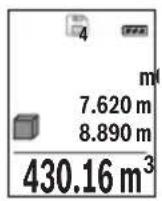 BOSCH GLM 500 Professional - Aanduiding geheugenwaarde - 1