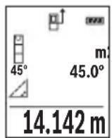 BOSCH GLM 500 Professional - a) Indirecte hoogtemeting (zie afbeelding B) - 1