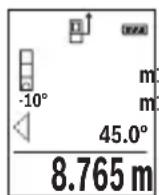 BOSCH GLM 500 Professional - 6)Дбоин Ho HnDnpeKTHo n3MepBaHe Ha BncoHnHa (Bx.Фг.C) - 1
