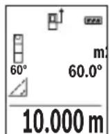 BOSCH GLM 500 Professional - c) Posredni pomiar dlugosci (zob. rys. D) - 1