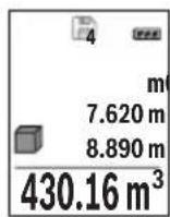 BOSCH GLM 500 Professional - Visualizador de valor memorizzato - 1