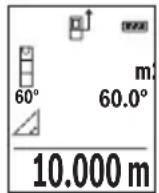 BOSCH GLM 500 Professional - B) INHnpeKTHo n3MePbAHe Ha nbIaHa (Bx. qnr. D) - 1