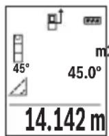 BOSCH GLM 500 Professional - a)KocBeHHoe H3MepeHne BBICOTbI (cm.pnc.B) - 1