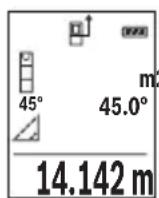 BOSCH GLM 500 Professional - a) Augstuma netiesa merisana (attels B) - 1