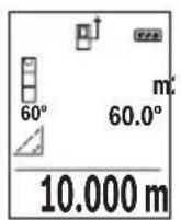 BOSCH GLM 500 Professional - c) Epäsuora pituusmittaus (katso kuva D) - 1