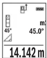 BOSCH GLM 500 Professional - a) Indirekt hojdmatning (se bild B) - 1