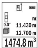 BOSCH GLM 500 Professional - Volume measurement - 1