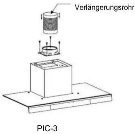 HOOVER HMB66001X - INSTALLATION (ABLUFT NACH DRAUSSEN) - 5