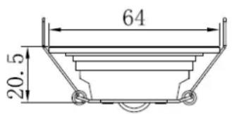 HOOVER HMB66001X - Cambio di una lampadina per un LED ad alta pressione - 1