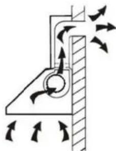 HOOVER HMB66001X - INSTALACJA (WENTYLACJA ZEWNETRZNA) - 1