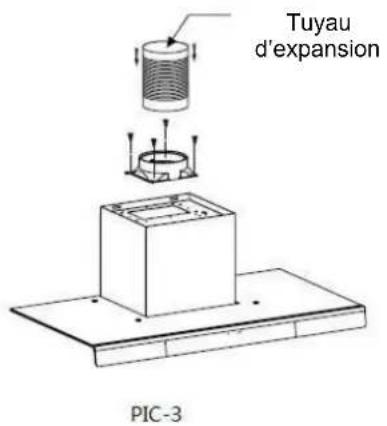 HOOVER HMB66001X - INSTALLATION (ÉVACUATION EXTERNE) - 5