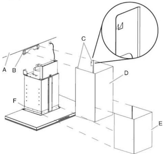 JENN-AIR JXW8936DS - Installer les cache-conduits - 2