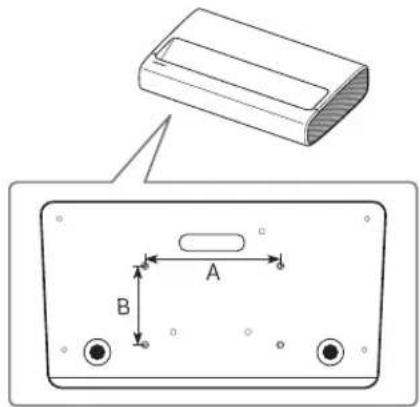 SAMSUNG The Premiere LSP7T - Montare il proietto a parete - 2