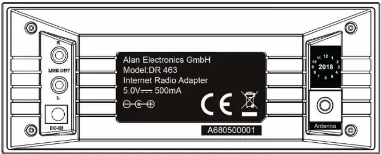 MOULINEX DR 463 - Rückseite - 1