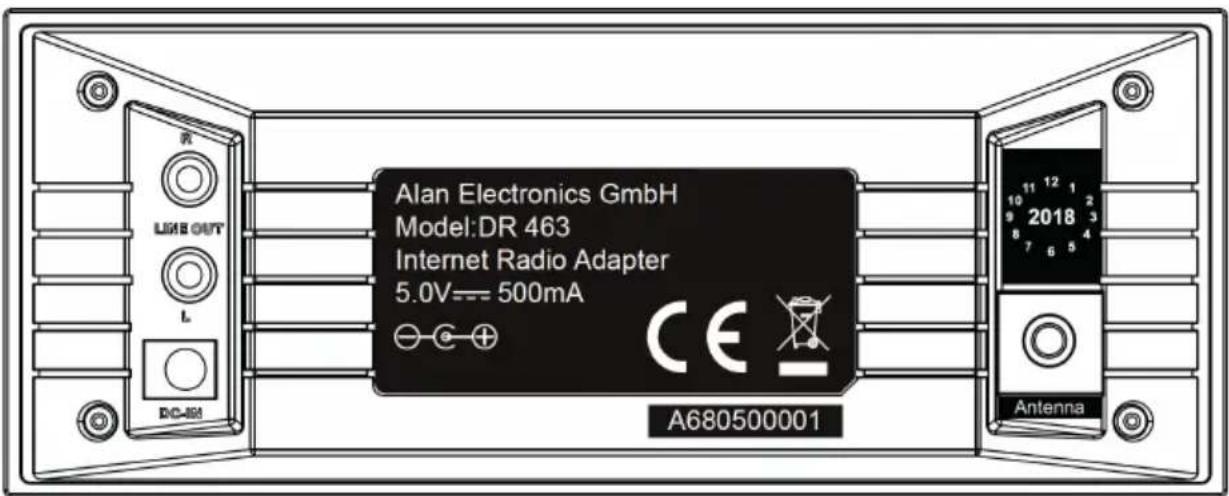 MOULINEX DR 463 - Backside - 1