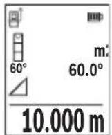 BOSCH GLM 5027 CG Professional - c) Posredni pomiar dlugosci (zob. rys. G) - 1