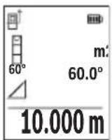 BOSCH GLM 5027 CG Professional - c) Kaudne pikkuse mootmine (vt jn G) - 1