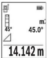 BOSCH GLM 5027 CG Professional - a) Misurazione diretta delle altezze (vedere Fig. E) - 1