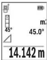 BOSCH GLM 5027 CG Professional - a) Negrime méréní yósky (viz obrázek E) - 1