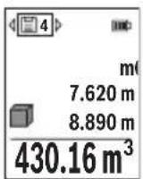BOSCH GLM 5027 CG Professional - Mäluandmete nait - 1