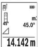 BOSCH GLM 5027 CG Professional - a) Indirekt hojdmatning (se bild E) - 1