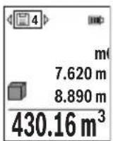 BOSCH GLM 5027 CG Professional - Minnesvisning - 1