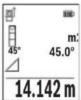 BOSCH GLM 5027 CG Professional - a) Māsurarea indirecta aīnälṭimilor (consulta ti imaginea E) - 1