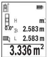 BOSCH GLM 5027 CG Professional - Wandflächenmessung (siehe Bild H) - 1