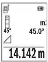 BOSCH GLM 5027 CG Professional - a) Dolayli yukseklik ölçümü (bkz. resim E) - 1