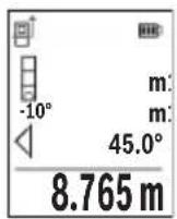 BOSCH GLM 5027 CG Professional - b) Double indirect height measurement (see figure F) - 1